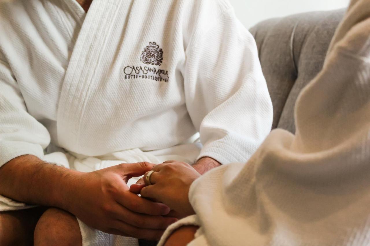 Casa San Miguel Hotel Boutique Y Spa ซากัตลัน ภายนอก รูปภาพ