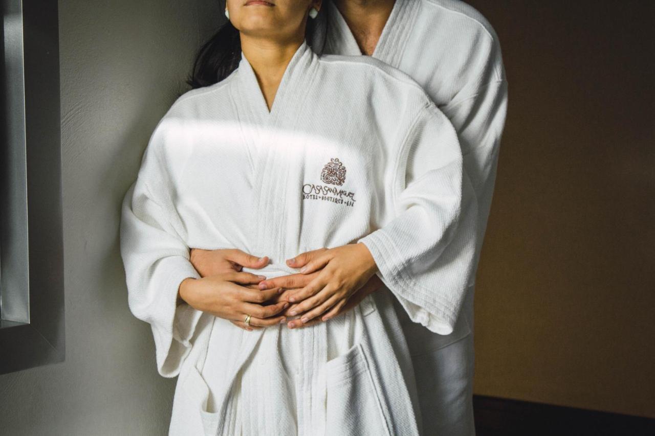 Casa San Miguel Hotel Boutique Y Spa ซากัตลัน ภายนอก รูปภาพ